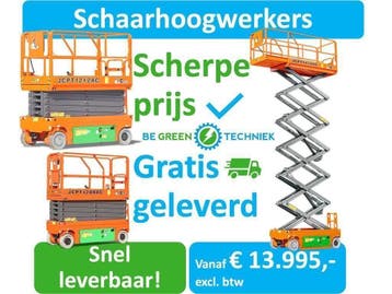 Hoogwerker | voorraadactie | 10 t/m 14 meter  | Vanafprijs:, Zakelijke goederen, Verzenden