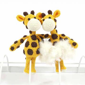 Knijpertje Giraffe (Nr. 8) - Haakpret Anja Toonen - Haakpa, Ophalen of Verzenden, Nieuw