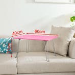 2dekans | SoBuy Opvouwbare Bedtafel - Laptoptafel - 60x40x31, Ophalen of Verzenden, Zo goed als nieuw