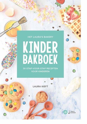 9789462502574 Lauras Bakery kinderbakboek 1 - Het Lauras..., Boeken, Verzenden, Zo goed als nieuw, Laura Kieft