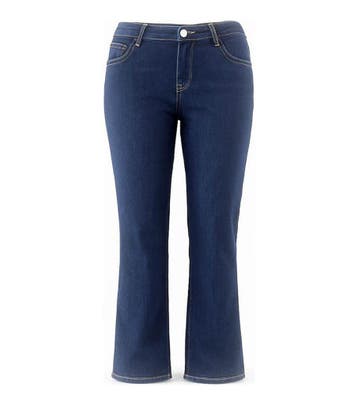 Mango Broek in maat 32 Blauw, Kleding | Dames, Truien en Vesten, Mango, Verzenden, Zo goed als nieuw, Blauw