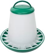 Kunststof voersilo met deksel groen - 6 kilo, Ophalen of Verzenden, Nieuw