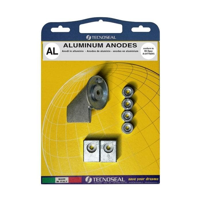 Tecnoseal Aluminium Anode Kit voor Suzuki Buitenboordmotor 4, Watersport en Boten, Buiten- en Binnenboordmotoren, Nieuw, Ophalen of Verzenden