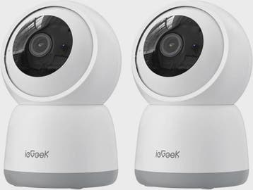 ieGeek 5MP WiFi Beveiligingscamera Binnen - Pan/Tilt, Babyfo, Verzenden, Nieuw