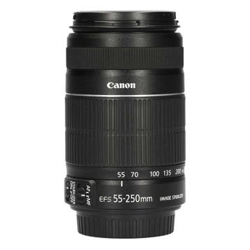 Canon EF-S 55-250mm f/4-5.6 IS II met garantie, Ophalen of Verzenden, Gebruikt
