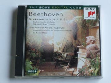 Beethoven - Symphonies no 4 & 5 / Michael Tilson Thomas, Sir, Ophalen of Verzenden, Zo goed als nieuw
