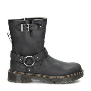Dr. Martens Genaya rits- & gesloten boots in het Zwart, Verzenden, Zwart, Lage of Enkellaarzen, Nieuw