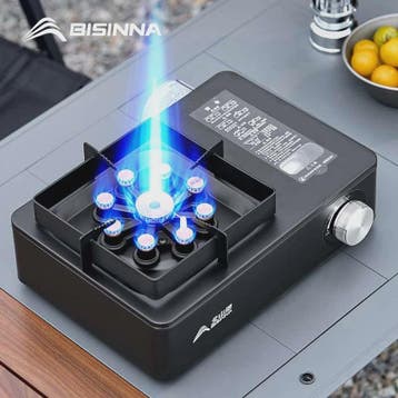 BISINNA Krachtige Camping Gasbrander 10000W - Ideaal voor Ou, Verzenden, Nieuw