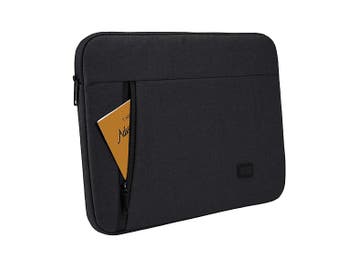 Case Logic - Huxton Sleeve Black Recycled Beschermhoes Zwart, Computers en Software, Windows Laptops, Qwerty, Nieuw, 14 inch, Onbekend