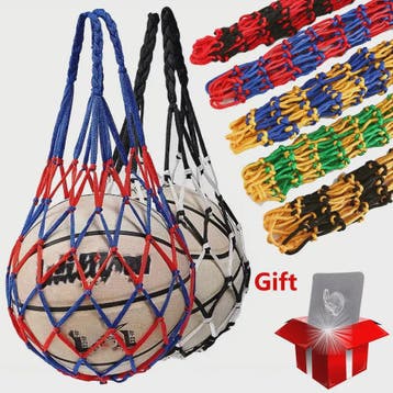 Duurzame Basketbal Net Tas - Sterk Geweven Nylon Opbergnet v, Verzenden, Nieuw