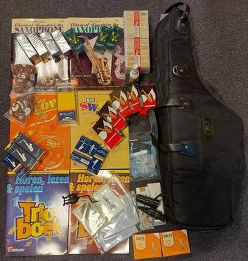 Vandoren, Rico - veel accessoires en rieten voor - -, Nieuw