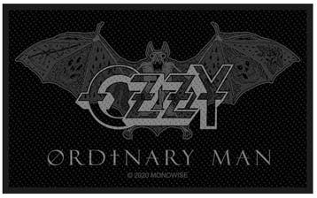 Ozzy Osbourne - Ordinary Man - Patch officiële merchandise, Ophalen of Verzenden, Nieuw, Kleding