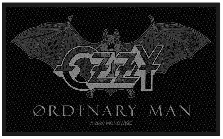 Ozzy Osbourne - Ordinary Man - Patch officiële merchandise, Verzamelen, Muziek, Artiesten en Beroemdheden, Kleding, Nieuw, Ophalen of Verzenden