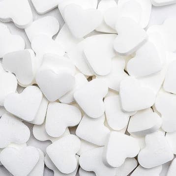 Hartvormige mini pepermuntjes voor bedankjes of traktaties, Verzenden, Nieuw, Feestartikel, Geboorte of Huwelijk