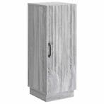 vidaXL Dressoir Grijs sonoma 33 x 34,5 x 87 cm Bewerkt hout, Verzenden, Nieuw, Overige houtsoorten, Minder dan 50 cm