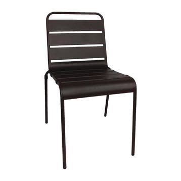 Bolero stalen stoelen zwart (4 stuks), Verzenden, Nieuw in verpakking