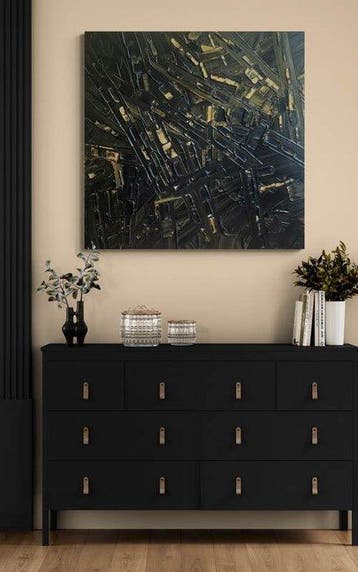 Bruno Cantais - Hommage à Soulages - XL, Antiek en Kunst