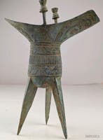 Plengoffervat - Brons - 1970-1980 - handgemaakt, Antiek en Kunst