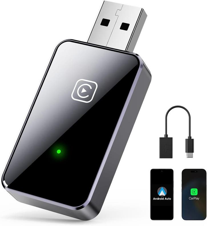 Auto CarPlay Omvormer | USB-C | Retourdeal 44% Korting, Auto diversen, Auto-accessoires, Zo goed als nieuw, Ophalen of Verzenden