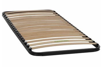 Lattenbodem 90x200cm | Metalen frame | Retourdeal 47% Krt, 90 cm, Eenpersoons, Ophalen of Verzenden, Zo goed als nieuw
