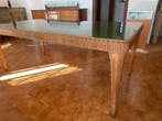 Tafel - Hout, Glas - Grote eetkamtafel in Italiaanse
