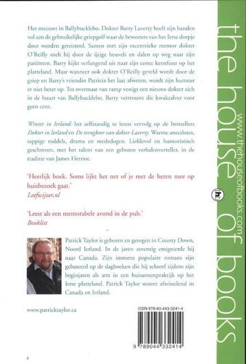 Winter in Ierland / Irish Country / 3 9789044332414, Boeken, Verzenden, Gelezen, Patrick Taylor
