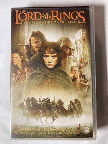 THE LORD OF THE RINGS THE FELLOWSHIP OF THE RING (VHS), Verzenden, Gebruikt
