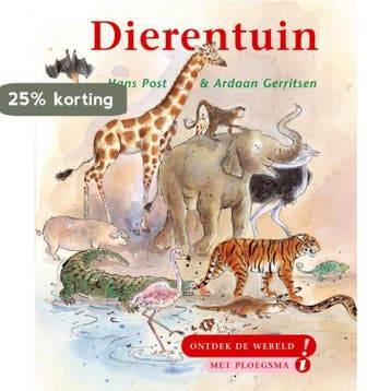 Dierentuin / Ontdek de wereld - H. Post 9789021618982, Verzenden, Gelezen, H. Post