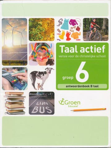 Taal Actief christelijke versie antwoordenboek Taal 6B, Verzenden, Nieuw