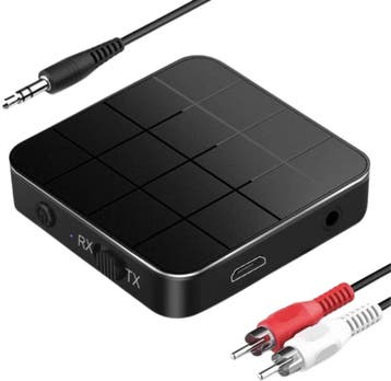 Bluetooth Transmitter &amp; Receiver 2 in 1 - BT 5.0 - 3.5MM, Ophalen of Verzenden, Zo goed als nieuw