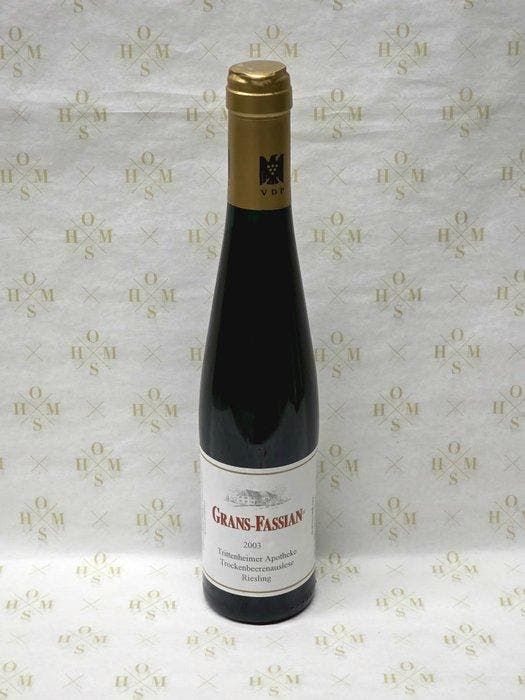 2003 Grans-Fassian, TBA GK - Trittenheimer Apotheke Riesling, Verzamelen, Wijnen