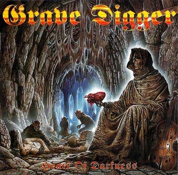 lp nieuw - grave digger - HEART OF DARKNESS (nieuw), Verzenden, Zo goed als nieuw, Overige formaten