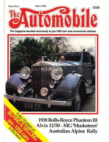 1988 THE AUTOMOBILE MAGAZINE 03, Nieuw, Author