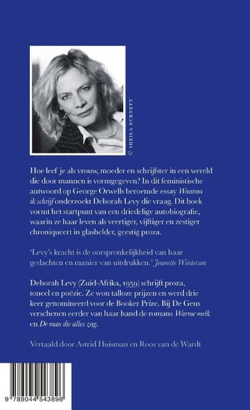 Dingen die ik niet wil weten / Levende autobiografie, Verzenden, Zo goed als nieuw, Deborah Levy