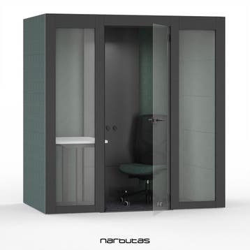 Geluidsdichte cabine huren | Narbutas Work Melamine, Nieuw in verpakking
