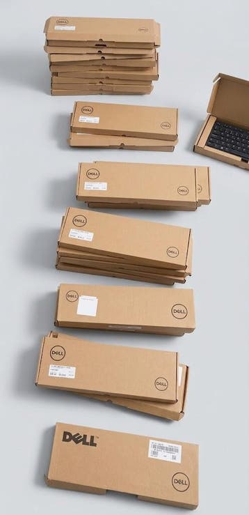 Dell Grote partij nieuwe Dell toetsenborden 70 / 80 stuks, Ophalen of Verzenden, Nieuw