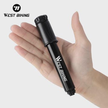 WEST BIKING Mini Fietspomp 100PSI Aluminium - Schrader & Pre, Verzenden, Nieuw