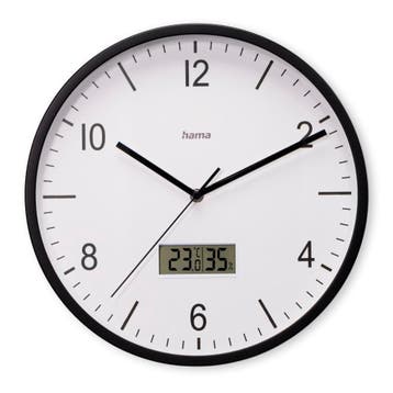 Wandklok Lanzarote met Thermometer en Hygrometer, Nieuw