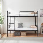 Stapelbed Berimma 200x90 cm met ladder en uitvalbescherming, Verzenden, Nieuw