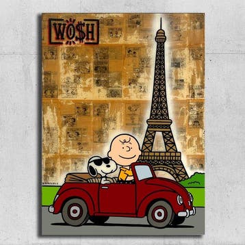 WO$H - B77995184E ( wosh ), Antiek en Kunst, Kunst | Schilderijen | Modern