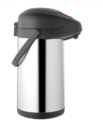 Thermoskan | 4 liter |  Zwart | RVS | Pomp functie, Verzenden, Nieuw in verpakking
