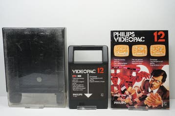 Philips Videopac 12: Take The Money And Run Morgen in huis!, Computers en Software, Vintage Computers, Ophalen of Verzenden