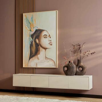 Zwevend tv meubel Vision Sand | 200 cm | Starfurn, Huis en Inrichting, Ophalen of Verzenden, Nieuw
