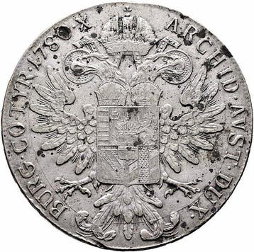 Oostenrijk. Maria-Theresia. 1 Thaler 1780 restrike (Zonder