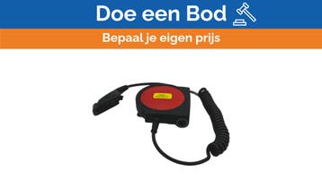 Bieden: Motorola ENLN4135A Helm Communicatie PTT, Ophalen of Verzenden, Nieuw, Communicatie
