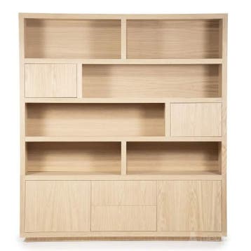 Kabinet Helsinki 200x220cm - Naturel - 96289 - buffetkasten, Nieuw, Overige materialen