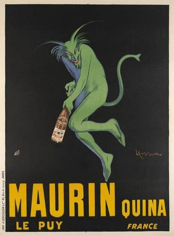 Leonetto Cappiello - Cappiello - MAURIN QUINA le puy affiche