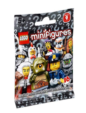 LEGO Minifigures Serie 9 - 1 Zakje - 71000 (Nieuw), Kinderen en Baby's, Speelgoed | Duplo en Lego, Verzenden, Nieuw