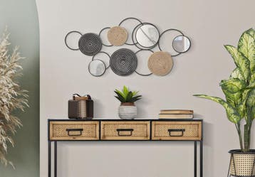 IJZEREN WANDPANEEL TRIBY CM 106,5X4,5X52, Ophalen of Verzenden, Nieuw