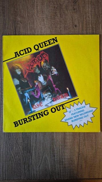 Venom - Acid Queen - R.I.P. Cronos - King of Black Metal -, Nieuw in verpakking